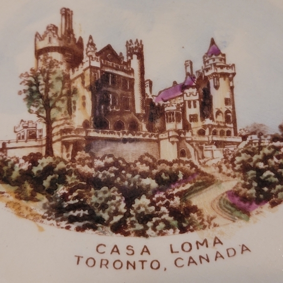 ROYAL WINTON CASA LOMA Decorative Plate, Made in England - Picture 3 of 9